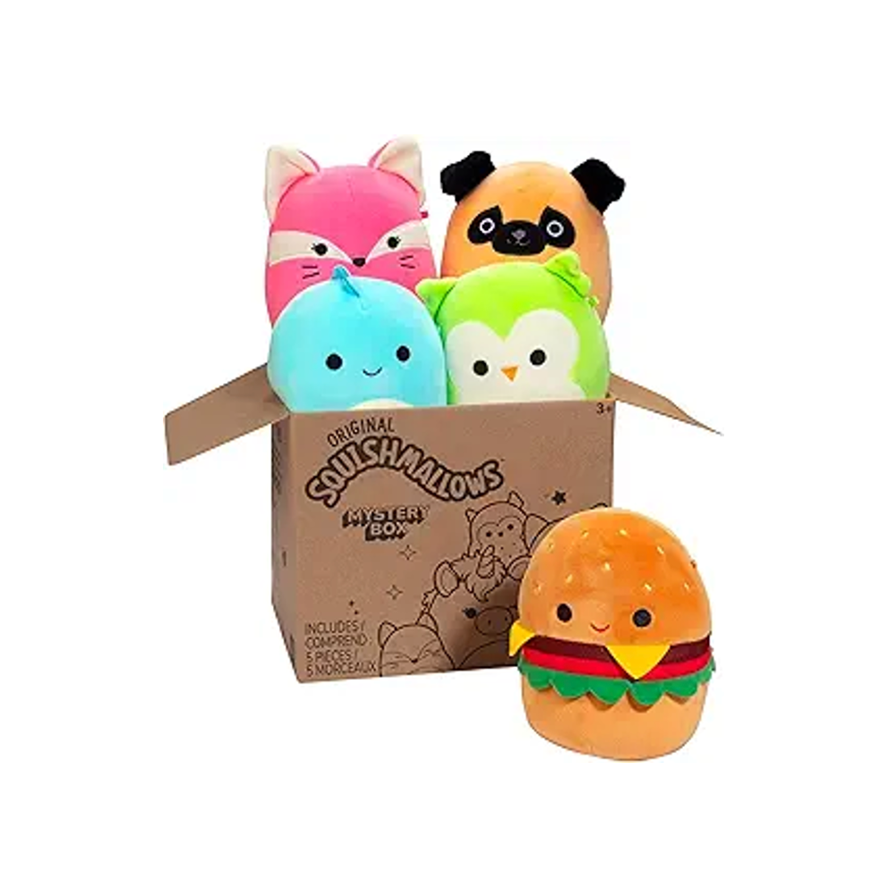 99$-Original Mystery Box 5-Inch Plush 5 Pack - Official Jazwares Plush
