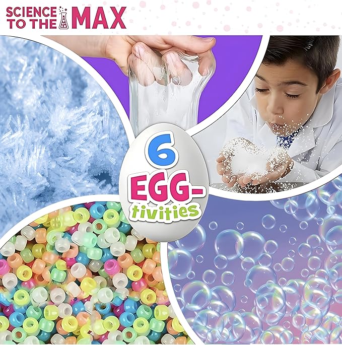 99$-Toys Egg-Cellent Experiment - 6 Pack Science Experiments for Children- Egg-Shaped Activity Kit for Boys and Girls - Easter Party Favor or Basket Stuffer