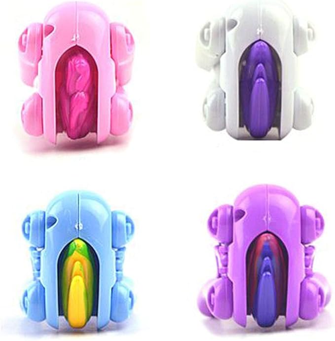 AA-Winnie-209$-4 Pack Jumbo Unicorn Deformation Easter Eggs with Toys Inside for Kids
