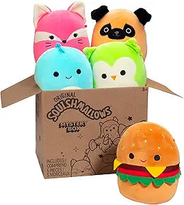 99$-Original Mystery Box 5-Inch Plush 5 Pack - Official Jazwares Plush